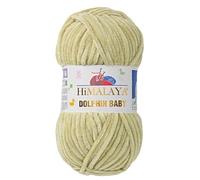 1 Pack/Skein Himalaya Dolphin Bébé, Chaque pelote 100 g/3,5 oz, 120 m/132 yd, Fil Super Bulky, Fil pour Couverture, Fil Velours, Fil à Tricoter, Fil pour Amigurumi, Fil pour Bébé 80359