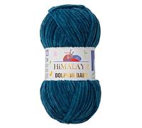 1 Pack/Skein Himalaya Dolphin Bébé, Chaque pelote 100 Gr/3,5 oz, 120 m/132 yd, Fil Super Bulky, Fil pour Couverture, Fil Velours, Fil à Tricoter, Fil pour Amigurumi, Fil pour Bébé 80348