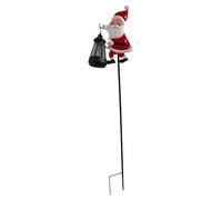1 Pack Solar Santa Garden Lights for Garden Patio Yard Pathway (Imperial Lantern)