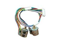 1 Pair 8mm Stepping Stepper electronic starter 2-phase 4-wire with 9 Teeth 0.2 Modulus Copper Gear for Camera PKNVKZIDK