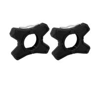 1 Pair Cycle Pedal Adapter, ABS Anti Slip Flat Bracket Converter for Road Bike, Hexagonal Non Slip Pedal Platform with Enhanced Control and Comfort for Long Distance Cycling (Noire)