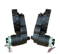 1 Pair Gear electronic starter for Sweeping Robot DC 12V 100mA Gearbox Coded Speed DC Gear electronic starter Wheels, Left and Right, Ratio 1:63 ICXLPMC