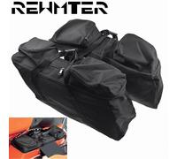 1 Pair Motorcycle Saddle Bag Luggage Liners Tour Pack Tool Bag for Harley Touring Road King Ultra Street Electra Glide 1993-2021