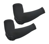 1 Pair Rembourré Coudiere Volleyball, Manchon de Compression Bras, Coudiere Musculation,Coudiere Sport, Coudières Anti-Chocs pour Basket-Ball Football Cricket Volleyball, Protege Coude Musculation