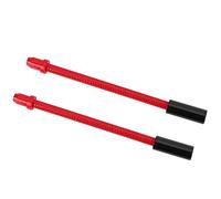 1 Pair Stainless Steel Soft V Brake Pipe for Mountain Bike Highway Bike Folding Bike (Rouge)
