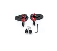 1 Pair Universal Motorcycle Aluminum Mirrors Handle Bar End For YAMAHA For TMAX 500 530 For YZF For R15 For XT660 ,Rétroviseurs Moto