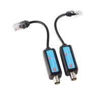 1 Paire 10/100 Mbps 1CH Réseau IP Passif émetteur Coaxial Récepteur Extender pour Caméra IP NVR 220 M Distance de Transmission Extension de Caméra de Surveillance