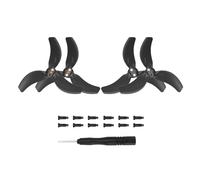 1 paire/2 paires de lames d'hélices drone pour DJI Avata 2, accessoires de rechange avec tournevis pour Avata 2 (noir))