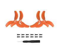 1 paire/2 paires de lames d'hélices pour DJI Avata 2 drone, accessoires de rechange avec tournevis pour Avata 2 (orange)