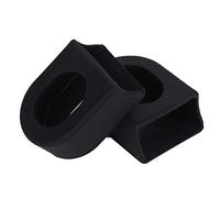 1 Paire 2 pièces vélo manivelle Protecteur manivelle Bras de Protection Couverture Souple Manches Bottes VTT VTT pédalier Casquettes(Noir)