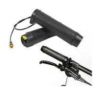 1 paire Acripteur à torsion complète pour le scooter électrique en ou pliage, poignée de style portable légère avec connecteur imperméable à 3 broches