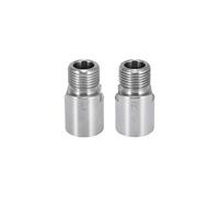 - 1 Paire Argentée Gauche Droit Vélo Pédale Rallonge Adaptateur 20mm