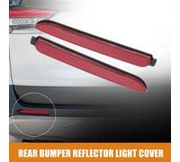 1 Paire Arrière Pare-chocs Réflecteur Lumière Couverture pour Voiture 81920-08010 Rouge