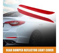 1 Paire Arrière Pare-chocs Réflecteur Lumière Couverture pour Voiture 92405-C1000 Rouge