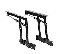 1 paire Ascenseur Mécanisme de Plateau Relevable Charnière à Ressort de Mécanisme en Acier Robuste pour Levage Plateau de Table Basse
