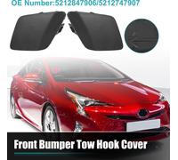 1 Paire Avant Gauche Droite Pare-chocs Remorquage De Crochet pour Toyota No.5212847906