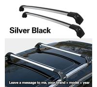 (1 Paire) Barres Transversales De Aluminium pour Audi Q4 E-tron SUV 2021 2022+ Barres de Toit Transversales,Q