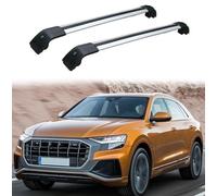 (1 Paire) Barres Transversales De Aluminium pour Audi Q8 (4MN) 2019 2020 2021 2022 2023 2024 Barres de Toit Transversales,Q