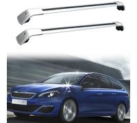 (1 Paire) Barres Transversales De Aluminium pour eugeot 308 SW 2014-2016 2017 2018 2019 2020 Barres de Toit Transversales,O