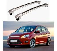 (1 Paire) Barres Transversales De Aluminium pour Ford Grand C-Max 2011 2012 2013 2014 2016 2017 2018 Barres de Toit Transversales,A