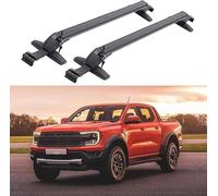 (1 Paire) Barres Transversales De Aluminium pour Ford Ranger Raptor 2022 2023 2024 Barres de Toit Transversales