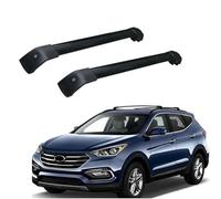 (1 Paire) Barres Transversales De Aluminium pour Hyundai Santa Fe 2013 2014 2015 2016 2017 2018 Barres de Toit Transversales,P