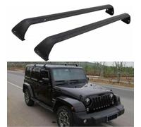 (1 Paire) Barres Transversales De Aluminium pour Jeep Wrangler JK JL 2007 2008 2009 2010 2011 2012-2021 Barres de Toit Transversales