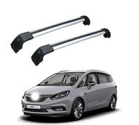 (1 Paire) Barres Transversales De Aluminium pour Opel Vauxhall Zafira Tourer 2012 2013 2014 2015 2016 Barres de Toit Transversales,Q