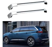 (1 Paire) Barres Transversales De Aluminium pour Peugeot - 5008 II 2018 2019 2020 2021+ Barres de Toit Transversales,O