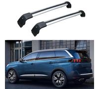 (1 Paire) Barres Transversales De Aluminium pour Peugeot - 5008 II 2018 2019+ Barres de Toit Transversales,Q