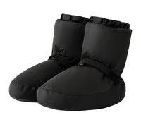 1 paire bottines de danse bottines d'échauffement de danse imperméables et coupe-vent couvertures pré- ballet douces et confortables chaussures légères portables pour filles M
