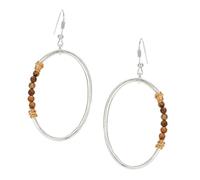 1 Paire boucles d'oreilles en pierre naturelle bijoux d'oreille dame boucles d'oreilles pendantes pour femme pendule elliptique bijoux boucle d'oreille pour fille