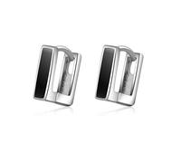 1 paire boucles d'oreilles pour femmes/filles boucles d'oreilles en argent avec zircone fleurs de paille