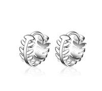 1 paire boucles d'oreilles pour femmes/filles boucles d'oreilles en argent avec zircone fleurs de paille