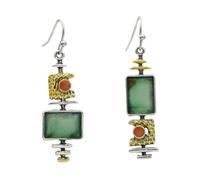 1 Paire Boucles Oreilles Pendantes Turquoise Accessoires Vintage pour Décorations Oreilles Parfaites pour Style Unique et Élégant