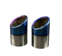 1 Paire Caches Silencieux D'échappement En Acier Inoxydable Pour Ford Kuga 2013-2019 Remplacement Extérieur La Sortie D'échappement Pièces Rechange(Black)