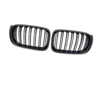 1 Paire Calandre Avant De Pare-chocs Pour X3 Pour F25 Pour X4 F26 2014-2017 À Lamelles Calandre(D Matte Black)