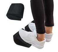 1 Paire Cales Pour Squat, Incline Bench Stretch Board, Planches D'étirement Mollets Inclinée, Pour Squats Avec Talon Surélevé, Fente, Yoga, Pilates, Physiothérapie, Noir, 16.5×15×8 Cm