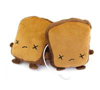 1 paire chauffants USB unisexe doigts motif Toast pleurant