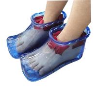 1 paire Chaussures de trempage en plastique Masage thermique Chaussures de bain à pied Water Sauvegarde bassin du pied Féche à l'épreuve ＆ Chaussures de trempage des pieds portables pour pédicure Foo