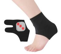 1 Paire Chevillère Auto-chauffante avec Aimants Tourmaline Coussin Chauffant pour Cheville sans Fils Maintien de Compression Chaude pour Pied et Talon Chauffe-cheville Thérapie pour Entorse Arthrite