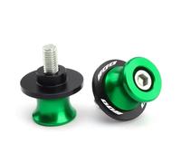 1 paire CNC vis de levage arrière cadre Vis du Ca Pour 800MT 800MT-X Accessoires Moto Supports De Bras Oscillant, Patins, Vis Béquille(Green)
