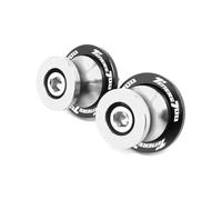 1 paire CNC vis de levage arrière cadre Vis du Ca Pour Tenere 700 T7 Rally World Raid 2022 2023 Vis De Béquille, Patins, Bras Oscillant, Accessoires Moto CNC M6(Silver)