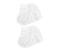 1 Paire Coiffure De Mariage Bandeau Anti-transpiration Bandes De Cheveux Pour Femmes Écharpe à Fleurs Bandeau En Épingle à Cheveux Bandanas Pour Cheveux Bandeaux Dentelle Blanche Générique