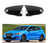 1 Paire Coque Rétroviseur pour BMW 1 Series F40 F53 2019-2024, Couvercle Rétroviseur Rétroviseur Voiture Rétroviseur Couverture,Gloss Black