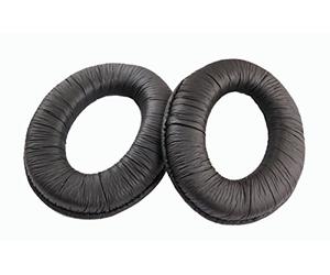 1 paire Coussinets Coussinets Coussin réparation de pièces pour Koss UR29 SB45 SB49 PRO3AA UR40 TD85 casque Earmuff Headset (cuir) (Noir)