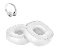 1 Paire Coussinets de Rechange pour Marshall Major III, Coussins d'oreille Oreillettes Mousse à Mémoire, Housse Casque Mousse D'isolement de Bruit pour Marshall Bluetooth, Coussinet Casque (Blanc)