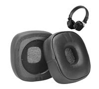 1 Paire Coussinets de Rechange pour Marshall Major IV, Coussins d'oreille Oreillettes Mousse à Mémoire, Housse Casque Mousse D'isolement de Bruit pour Marshall Bluetooth(Major IV/4 - Noir)