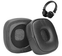 1 Paire Coussinets de Rechange pour Marshall Major IV Coussins d'oreille Oreillettes Mousse à Mémoire Housse (Major IV/4 - Noir)