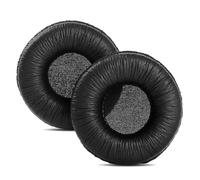 1 paire coussinets noirs de rechange pour Plantronics HW251N HW291N HW520 Blackwire 3210 3225 3310 3320 3325 C3215 Jabra Biz 2400 PRO 920 930 cuir protéiné doux confortable, coussinets casque